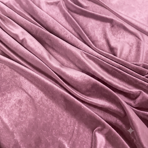 Tissu de rideau élégant en velours léger 9000, 100 % polyester, tissé uni, poids moyen, respirant, infroissable, séchage rapide - Product Image 1