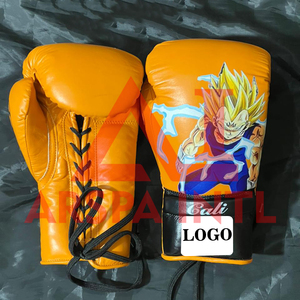 Guantes de Boxeo de Piel de Vacuno Genuina con Estampado de Goku, Diseño de Última Moda, Más Vendidos, para Niños y Adultos, Guantes de Boxeo Profesionales - Product Image 5