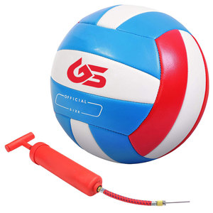 Balón de Voleibol de Estilo Único con Logotipo Personalizado, Color Sólido, Bajo MOQ, Balón de Voleibol para Adultos en Stock - Product Image 1