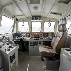 Bateau de débarquement en aluminium UBI 1225 personnalisé de 25 tonnes, longueur 12 m, système de navigation soudé, 350 CV, pour navigation fluviale et tourisme aquatique - Product Image 6