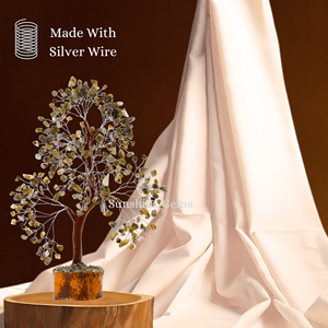 Árbol de la Vida de Labradorita al por Mayor con Alambre Plateado, Piedras Curativas de Gemas, Decoración para el Hogar - Product Image 3