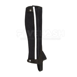 Mini Chaps de Cuero Duraderos para Caballos, Diseño de Cuero Liso para Entrenamiento Ecuestre al Aire Libre - Product Image 2