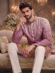 NiMa Creations - Pantalones de Algodón Reversibles de Secado Rápido para Hombre, Corte Regular, Hasta la Rodilla, Tradicionales Indios/Pakistaníes, para Bodas/Fiestas, Digitales - Product Image 4