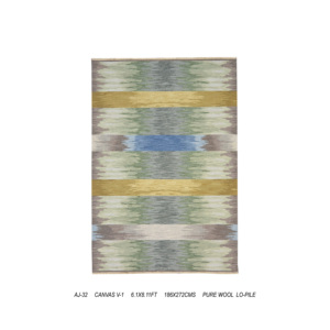 Hand-Knotted Pure Wool Kazak <b>Tribal</b> Geometric Carpet Low Pile Luxury Living Room <b>Rug</b> with Cotton Backing Thin - Product Image 2