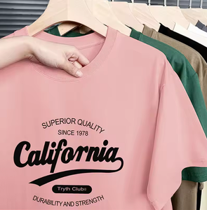 เสื้อยืดคอตตอนหนานุ่มสำหรับฤดูร้อน เสื้อยืดแขนสั้นคอตตอนสำหรับผู้ชายและผู้หญิง เสื้อคู่รักคอตตอนสีขาวล้วนทรงหลวมแขนสั้น - Product Image 2