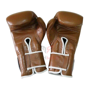 OEM ODM Factory Custom Made Design Boxing Sparring Gloves Breathable Lightweight Adjustable Strap Hook Loop Leather Gloves Adult - Product Image 3