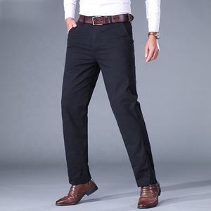 Pantalón Chino Popular de Algodón Premium con Cremallera, Antipilling, Colección 2026 de Calidad Orientada a la Exportación - Product Image 2
