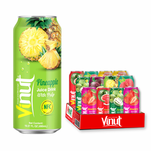น้ำผลไม้และผักปราศจากน้ำตาล490มล. สำหรับโรงงาน vinut ในเวียดนามมีตัวอย่างสินค้าผลิตจากเวียดนาม - Product Image 1