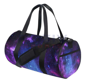Sac de sport personnalisable en nylon imperméable grande capacité avec fermeture éclair, écologique, pour sublimation, idéal pour les équipes sportives et les voyages, vente en gros Pakistan - Product Image 5