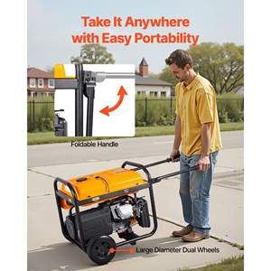 Generador Portátil de Combustible Dual, 13500W Pico de Gasolina y 12000W Pico de GLP, Arranque Eléctrico con Tomas de 20A y 50A, Respaldo para el Hogar, Sensor de CO - Product Image 4