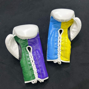 Conjuntos de Boxeo de Entrenamiento y Sparring de Cuero Genuino Personalizados del Mejor Proveedor, Duraderos, Ligeros, de Alta Calidad, con Cierre de Gancho y Bucle para Adultos - Product Image 3