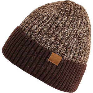 Custom Reversible Bini All Print Custom Logo 100% Wool Breathable & Waterproof Unisex <b>Winter</b> Skull <b>Cap</b> Beanie Hats All Seasons - Product Image 5