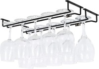 Mueble Bar Plegable de Pared con Luces LED, Madera Maciza de Mango, Estante para Vinos y Mesa Abatible para Bar en Casa