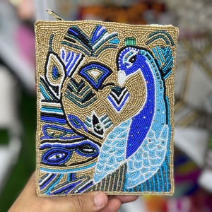 Elegante Bolso de Mano Bordado a Mano con Cuentas de Semillas de Algodón, Diseño de Lujo para Mujer, Navidad - Product Image 6