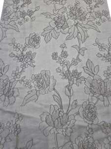 ABAYA Tissu satiné ultra doux et brillant pour femme Jacquard noir Brocart 100% Polyester respirant PK 1155 Vêtements pour filles - Product Image 3