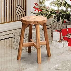 Tabouret en bois réglable, conçu pour répondre aux besoins de sièges flexibles dans la cuisine, le bureau et les espaces de vie à domicile. - Product Image 3