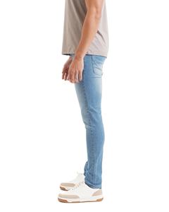 กางเกงยีนส์เดนิมทรงสลิมฟิตสำหรับผู้ชาย ปี 2026 กางเกงยีนส์ผอมทรงสกินนี่สำหรับผู้ชาย ขายส่งจากโรงงาน กางเกงยีนส์เดนิมทรงตรงระบายอากาศได้ดีสำหรับผู้ชาย - Product Image 3