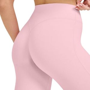 Wholesale Custom Women High Waist Bootcut Yoga Pants Tummy Control Peach Butt Lifting <b>Flare</b> <b>Leggings</b> OEM ODM - Product Image 4