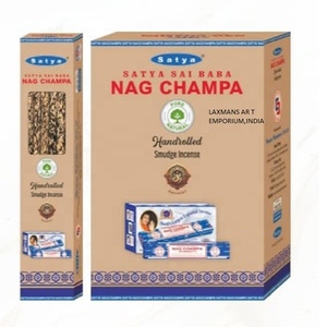 Bâtons d'encens Satya Mix Aroma Nag Champa, encens bio, respectueux de l'environnement, fait main, herbes aromatiques, encens indien, 9 pouces, standard - Product Image 4