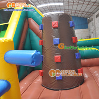Structure de jeu gonflable professionnelle en PVC pour événements d'enfants - Utilisation extérieure commerciale