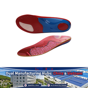 Wholesale OEM Fallen Arches Cushion Shoe Inserts for Plantar Fasciitis Foot Pain Relief - Product Image 1