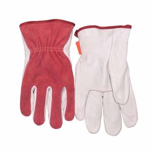 Guantes de Trabajo de Cuero Vacuno y Piel Serraje, Protección para las Manos, Protección Personal, Resistentes a la Abrasión, Duraderos - Product Image 3
