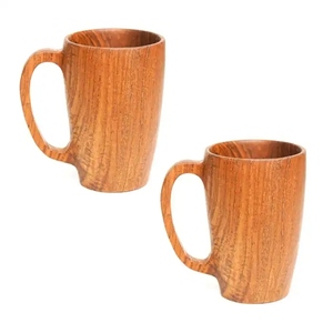 Stylish Wooden Beer Mug Handmade Rustic Drinking <b>Cup</b> for Beer Enthusiasts and Home Bar Decor Cold Drinks Beer Mug - Product Image 2