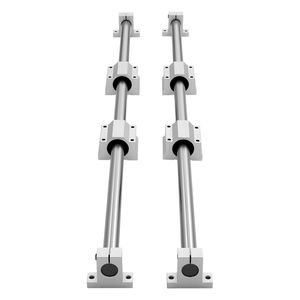 Kit Guida Lineare SFC25 2 Pezzi 1000mm (39,4 Pollici) con Blocchi di Scorrimento a Cuscinetti per Macchine Incisatrici Fai-da-te - Product Image 1