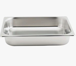 ชุดอุ่นอาหารบุฟเฟ่ต์แบบหรูหรา 2 ชิ้น ขนาดใหญ่ ทำจากสแตนเลสสีเงิน สำหรับงานจัดเลี้ยงและงานปาร์ตี้ ในราคาที่ดีที่สุด - Product Image 2