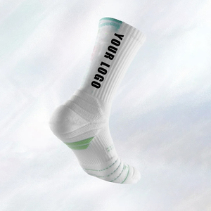 Chaussettes de sport professionnelles en tricot, design personnalisé, chaussettes de basketball unisexes, logo personnalisé, chaussettes de sport tubulaires - Product Image 5