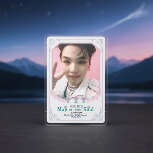 Pour BTS Map of the Soul ONE Concept Photo Book Route Ver. Carte photo SUGA Yoongi - Product Image 3