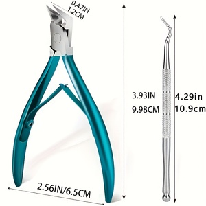 Durable Nail Clipper Cuticle Nipper Sharp <b>Edge</b> <b>Tool</b> for Manicure Pedicure Dead Skin Removal Professional Nail Care Instrument - Product Image 4