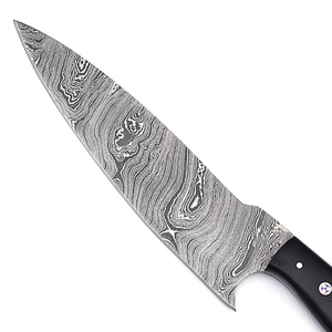 Cuchillo de Chef de Acero de Damasco Hecho a Mano, Cuchillo de Cocina Profesional, Afilado como una Navaja, Mango de Madera, OEM, ODM, Logotipo Personalizado, Venta al por Mayor - Product Image 6