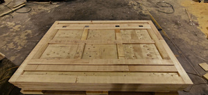 Factory Wholesale Heavy Duty Plywood with door <b>Storage</b> <b>Box</b> Industrial Wooden Vault Reusable OEM ODM Custom Logo - Product Image 4
