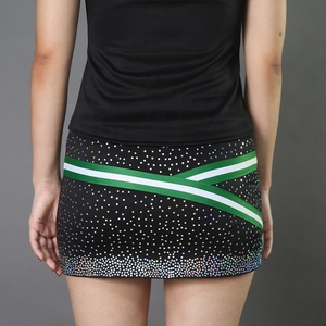 Ventes en gros de tenues de cheerleading pour femmes à bas prix, personnalisables avec votre propre design imprimé, de haute qualité, confortables, 100% polyester - Product Image 4