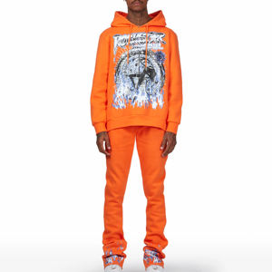 Conjunto Deportivo de Dos Piezas para Hombre, Chaqueta Cortavientos y Pantalones Deportivos de Nailon, Traje Deportivo de Poliéster - Product Image 1