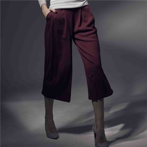 กางเกงผ้าโพลีเอสเตอร์ผ้าฝ้ายหรูหราสำหรับผู้หญิง ODM ทางการ - Product Image 1