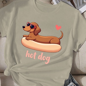 Camiseta cómoda para mujer you are one hot dog - Product Image 3