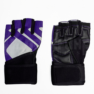 Gants de musculation légers en PU à demi-doigts avec impression de logo personnalisée, unisexes, entièrement personnalisables à des prix raisonnables - Product Image 3