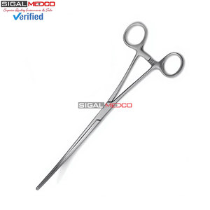 Pinza Intestinal Doyen de 9 Pulgadas con Curvatura Longitudinal y Dientes, Instrumento Quirúrgico de Acero Inoxidable Alemán, Pinza Atraumática para Intestinos - Product Image 3