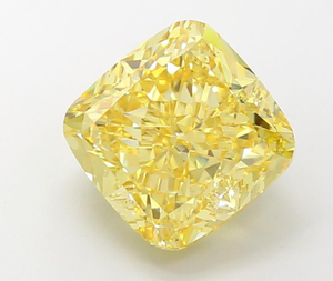 Diamante Cultivado en Laboratorio con Certificación IGI, Corte Cojín de 8.02 CT, Color Amarillo Intenso, Claridad VS1, CVD LG 683581802, Joyería ROYAL GEMS - Product Image 1
