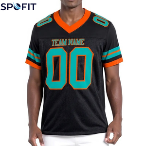 Jersey de Fútbol Americano Personalizado Premium, Calidad Profesional, 100% Poliéster Sublimado, OEM, Etiqueta Privada, Nombre, Número y Logotipo Personalizados, MOQ Bajo - Product Image 1