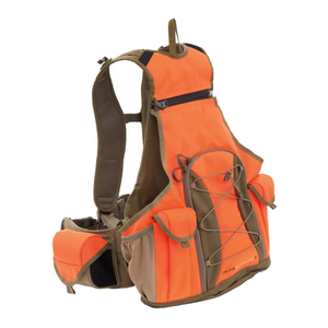 Chaleco de Caza Reversible Unisex con Camuflaje Naranja y Marrón, Cuello Alto, Cierre de Cremallera, Forro de Poliéster Suave, Ropa Exterior Informal - Product Image 1