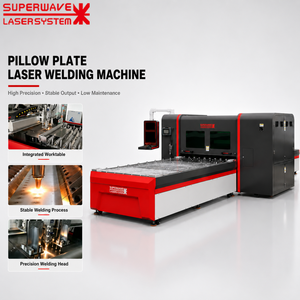 Machine de soudage laser à fibre CNC pour plaques de refroidissement en acier inoxydable, échangeur de chaleur à plaques alvéolées, <span class=keywords><strong>soudeuse</strong></span> laser <span class=keywords><strong>industrielle</strong></span> automatique - Product Image 2