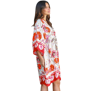 Vestido Mini Estampado Floral para Mujer, Vestido de Moda al por Mayor - Product Image 2