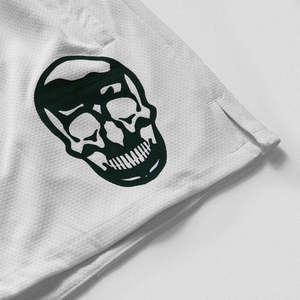 Pantalones Cortos Deportivos Casuales con Estampado de Calavera para Hombre, Transpirables, de Secado Rápido, con Cordón en la Cintura, Ropa Deportiva de Alto Rendimiento, Suministro Directo de Fábrica - Product Image 4