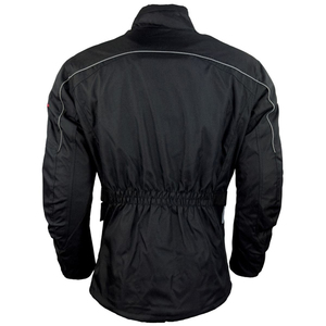 เสื้อแจ็คเก็ตมอเตอร์ไซค์กันน้ำสำหรับผู้ชาย 4 ฤดู รุ่น Adventure Touring ผ้าคอร์ดูรอย 600D บุซับในกันหนาว ระบายอากาศได้ดี - Product Image 4