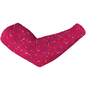 Manguitos Deportivos Unisex de Color Sólido, con Protección para el Codo, Transpirables, Ligeros, con Cierre de Tirón - Rojo - Product Image 3