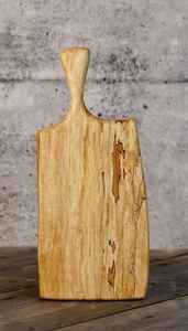 Planche à découper en bois de Neem naturel - Ustensile de cuisine écologique et durable pour couper le pain, le fromage, les légumes - Léger - Product Image 3