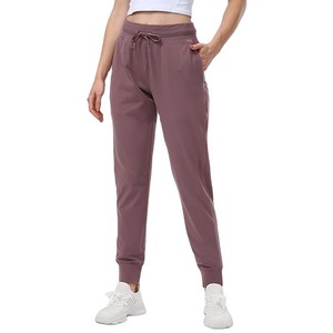 Casual Sweatpants <b>Elastic</b> <b>Waist</b> Drawstring Side Pockets Midweight Knitted 100% Cotton Autumn Breathable Plain Dyed new - Product Image 1